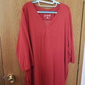 Catherines 3/4 sleeve tunic top, like new, only worn a couple of times.